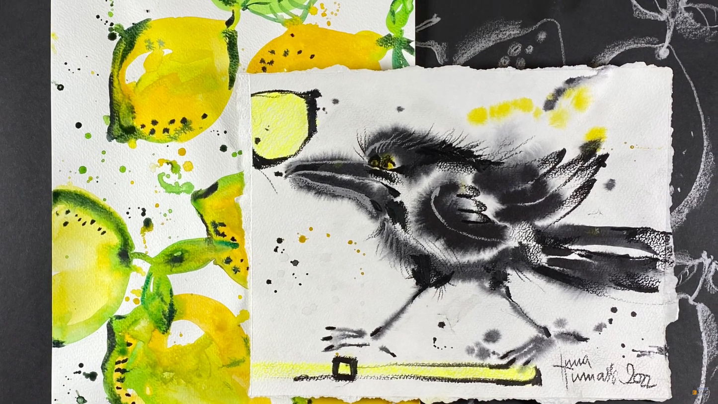 Aquarell-Profi-Stufe II. Marathon von 20 Lektionen