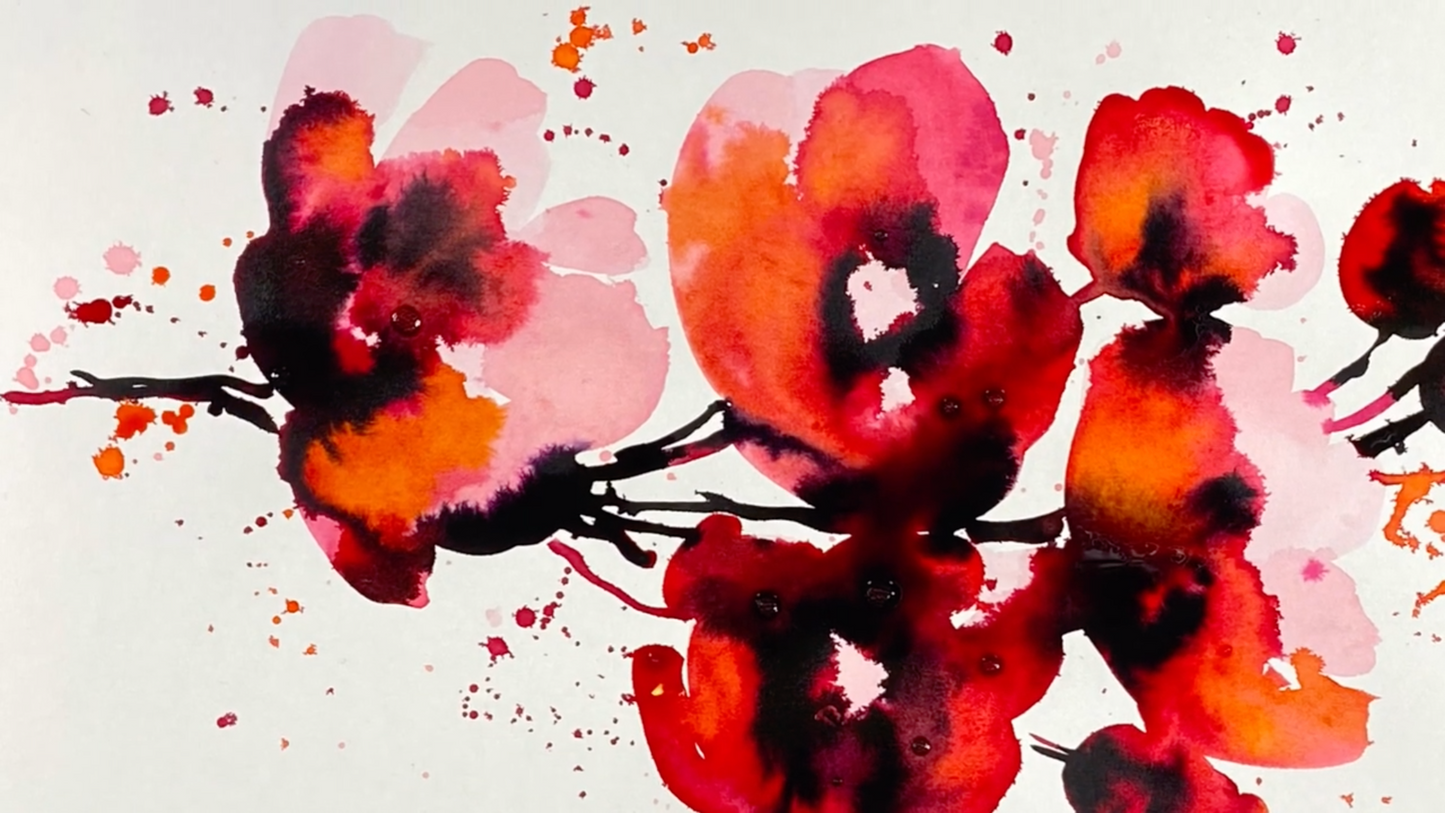 Aquarell-Profi-Stufe II. Marathon von 20 Lektionen