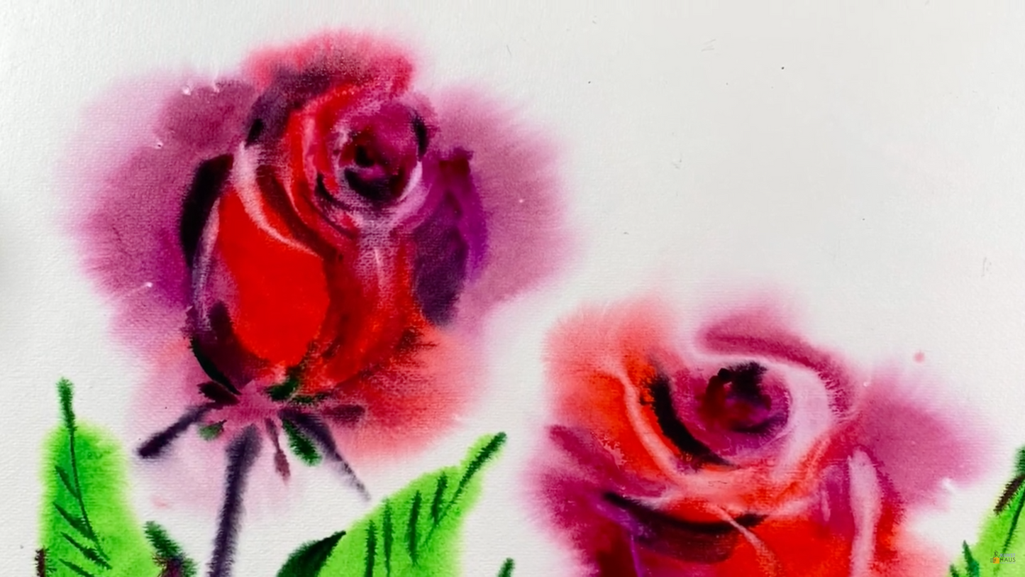 Aquarell-Profi-Stufe II. Marathon von 20 Lektionen