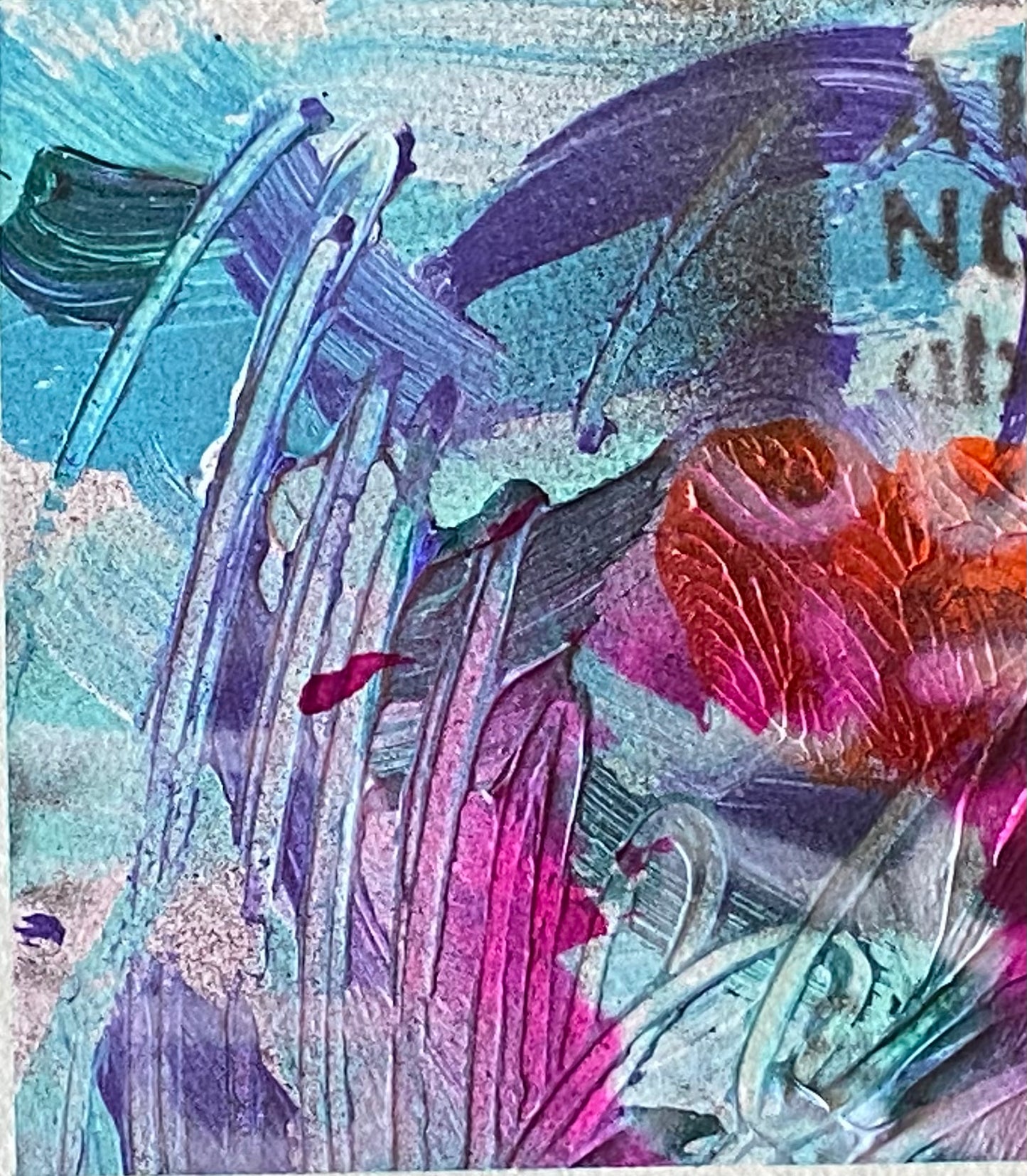 Kleine abstrakte Kompositionen. Acryl