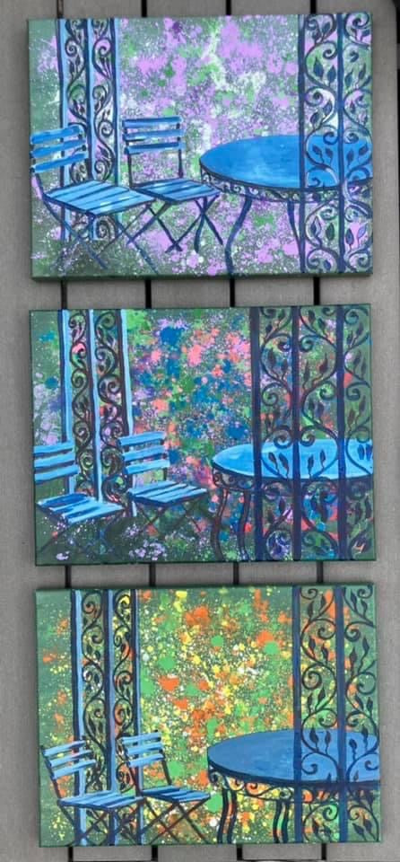 Marathon. Acrylexperimente und moderner Realismus