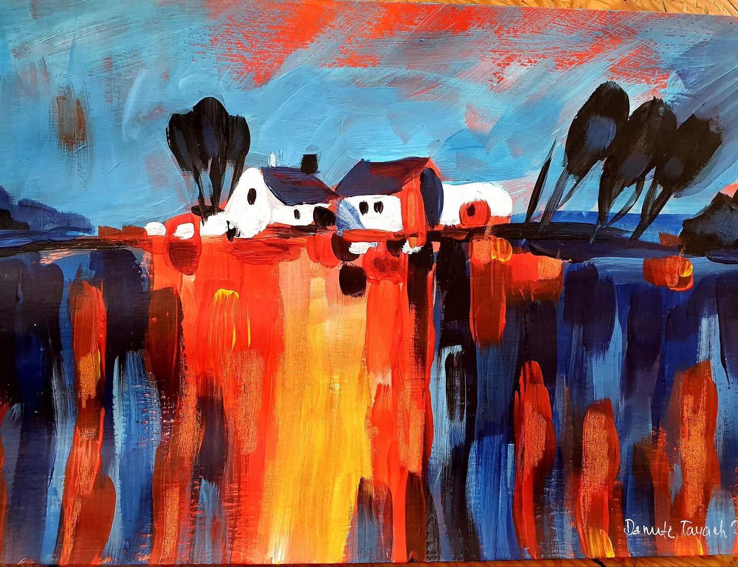 Marathon. Acrylexperimente und moderner Realismus