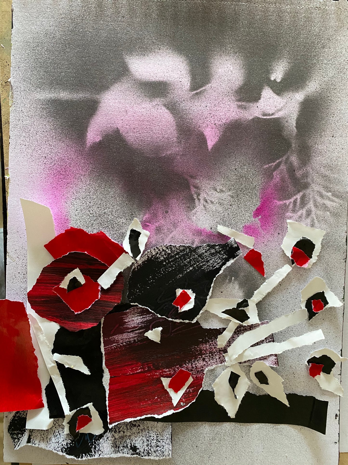 Stillleben - Collage. Abstraktion