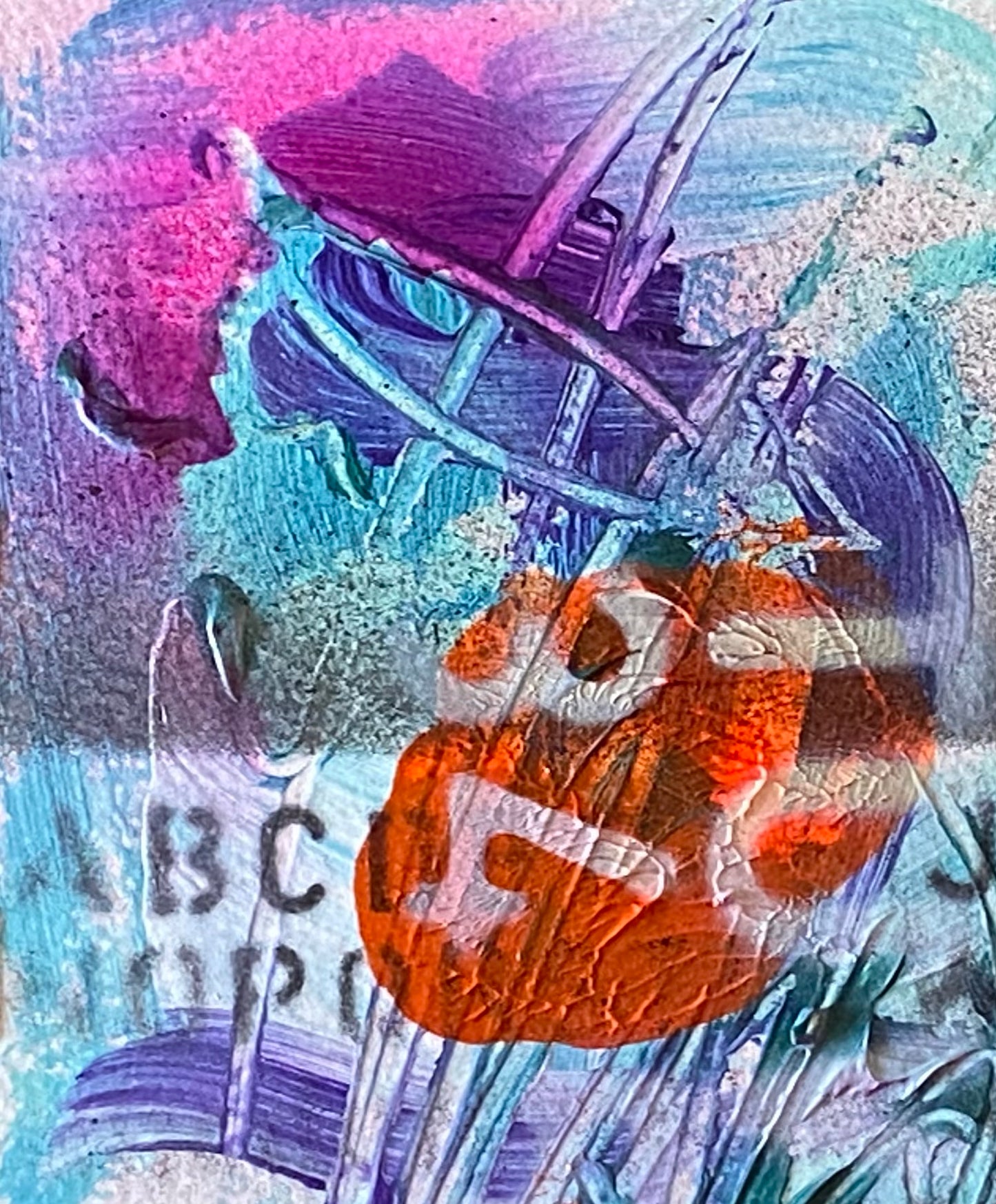 Kleine abstrakte Kompositionen. Acryl