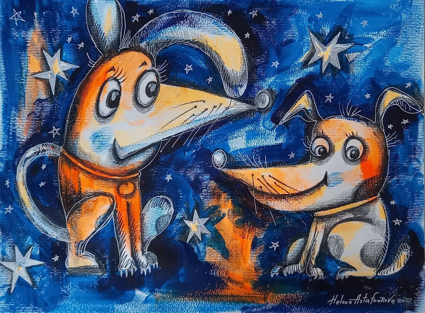 Marathon. Acrylexperimente und moderner Realismus