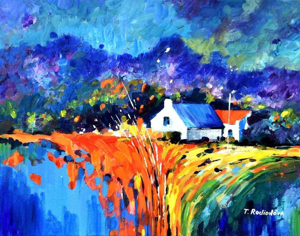 Marathon. Acrylexperimente und moderner Realismus