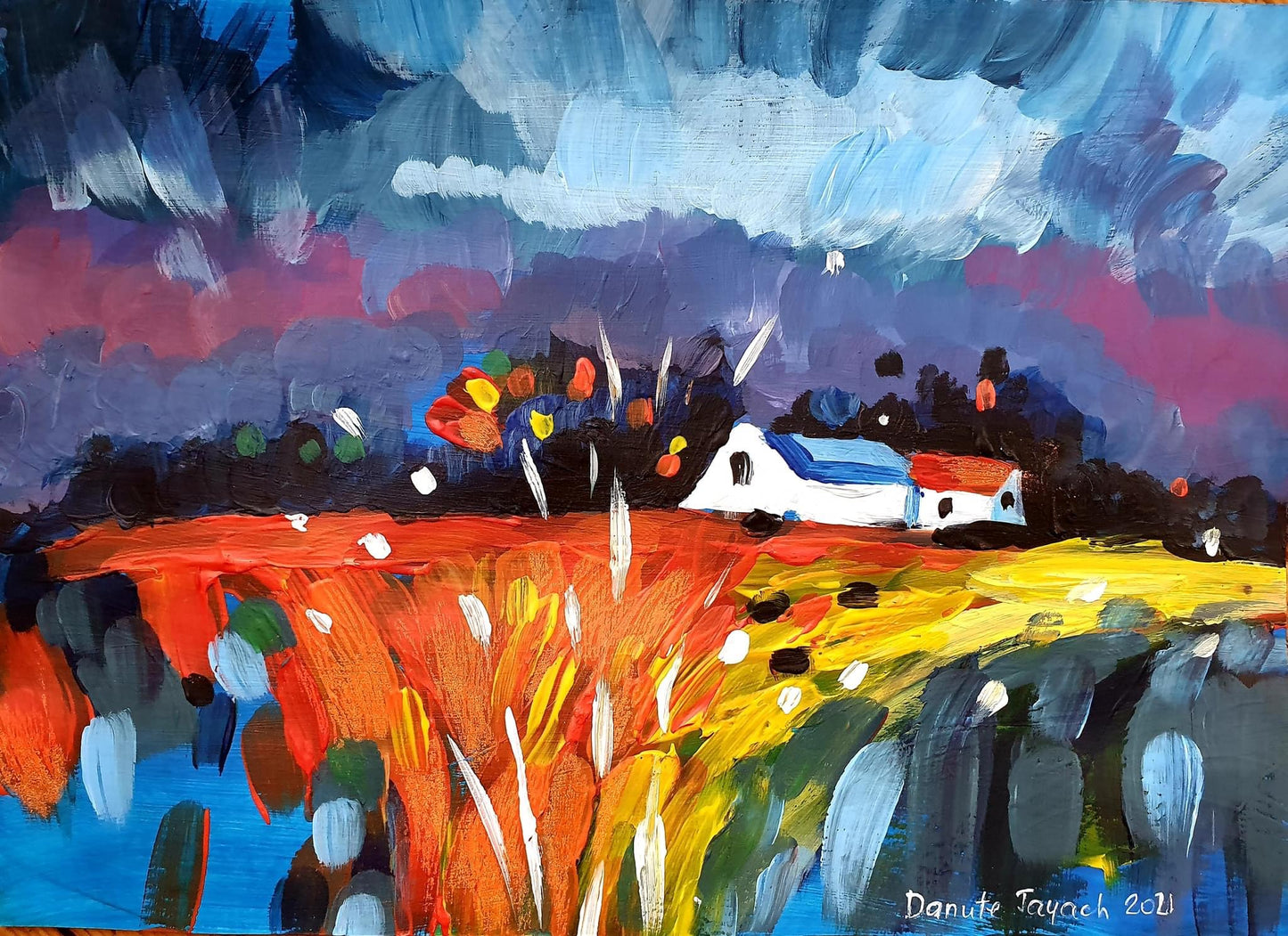 Marathon. Acrylexperimente und moderner Realismus