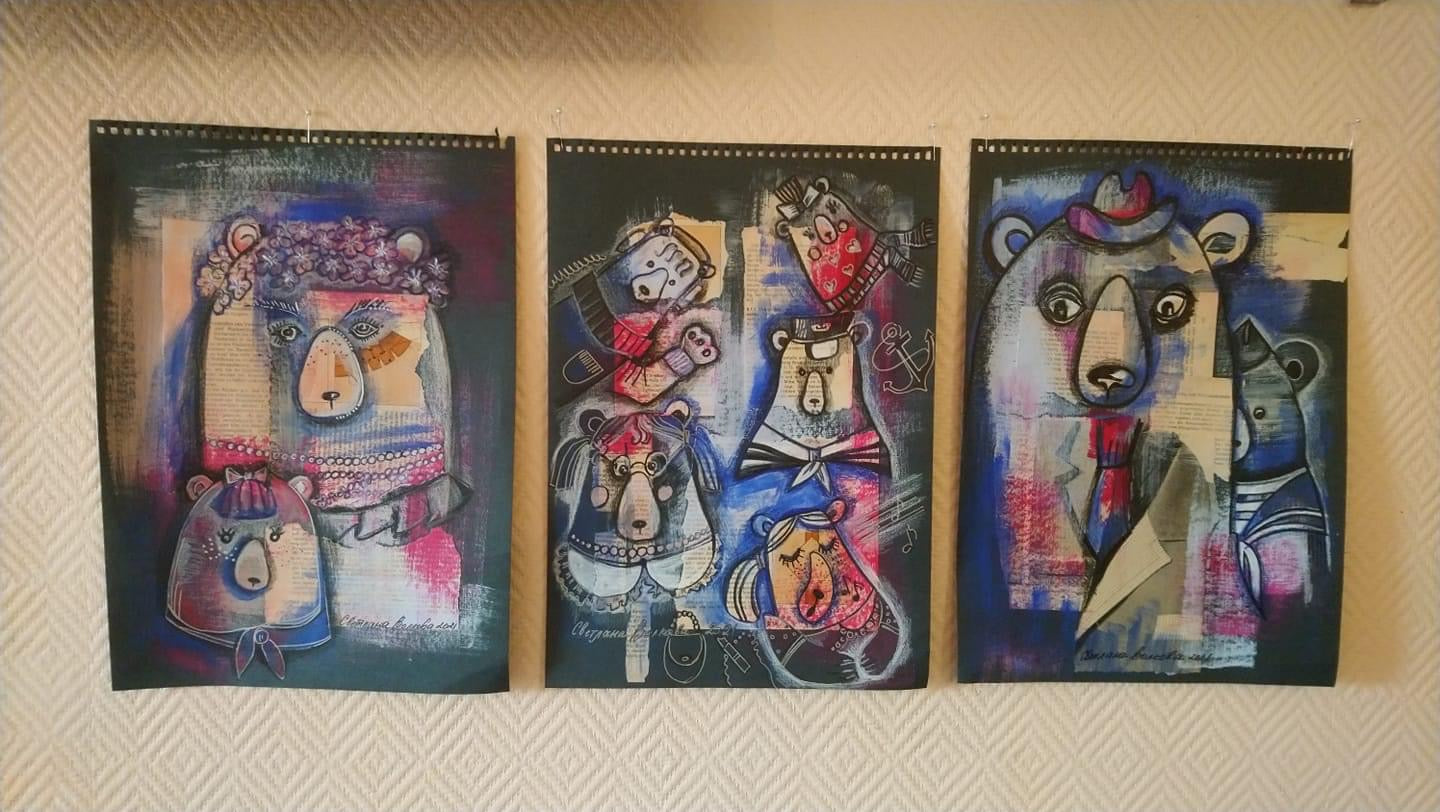 Marathon. Acrylexperimente und moderner Realismus
