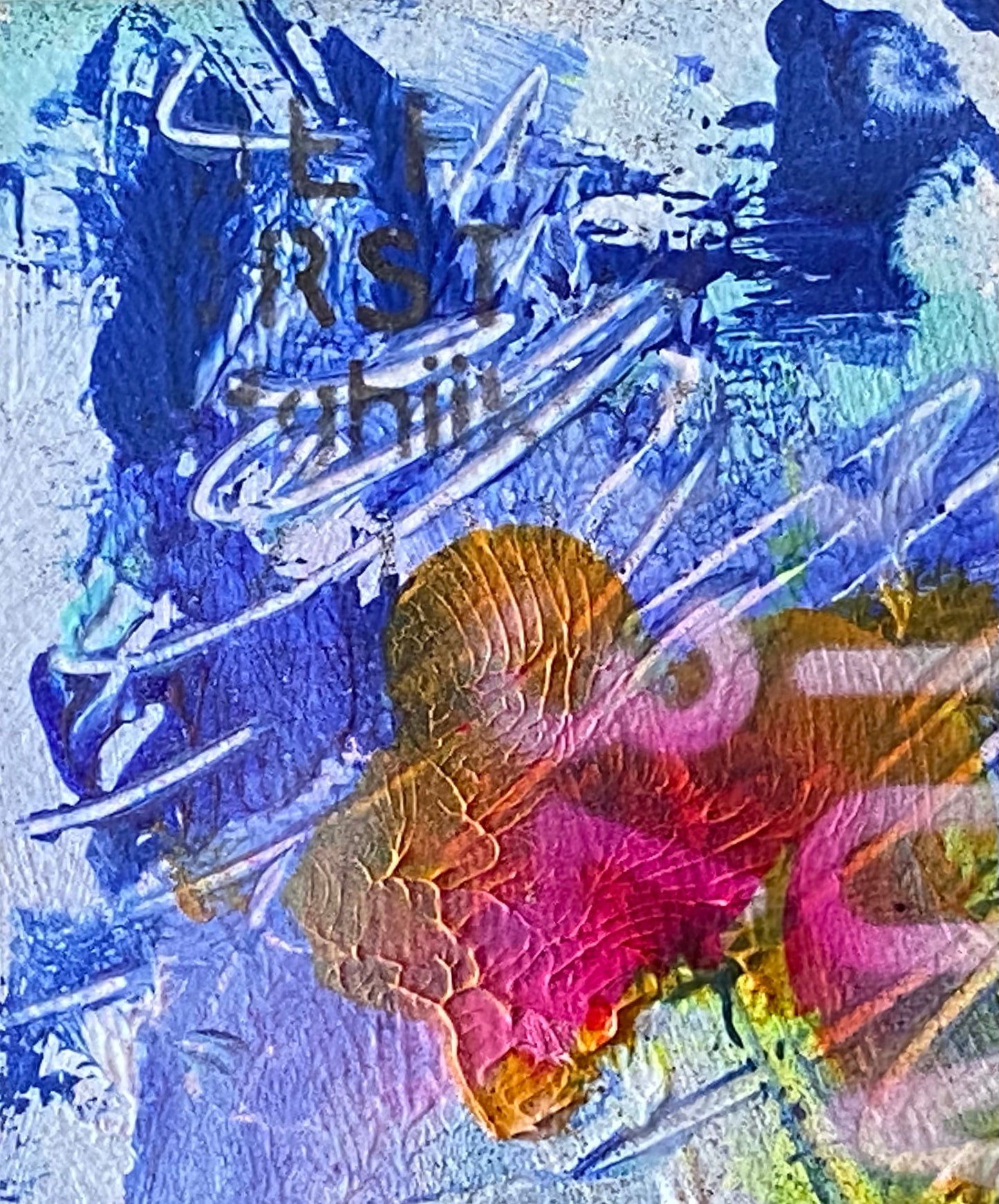Kleine abstrakte Kompositionen. Acryl