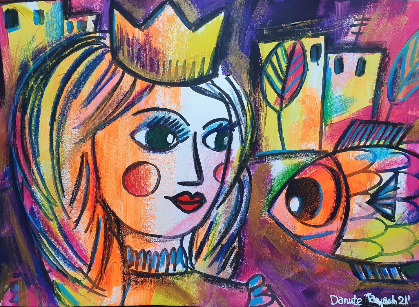 Marathon. Acrylexperimente und moderner Realismus
