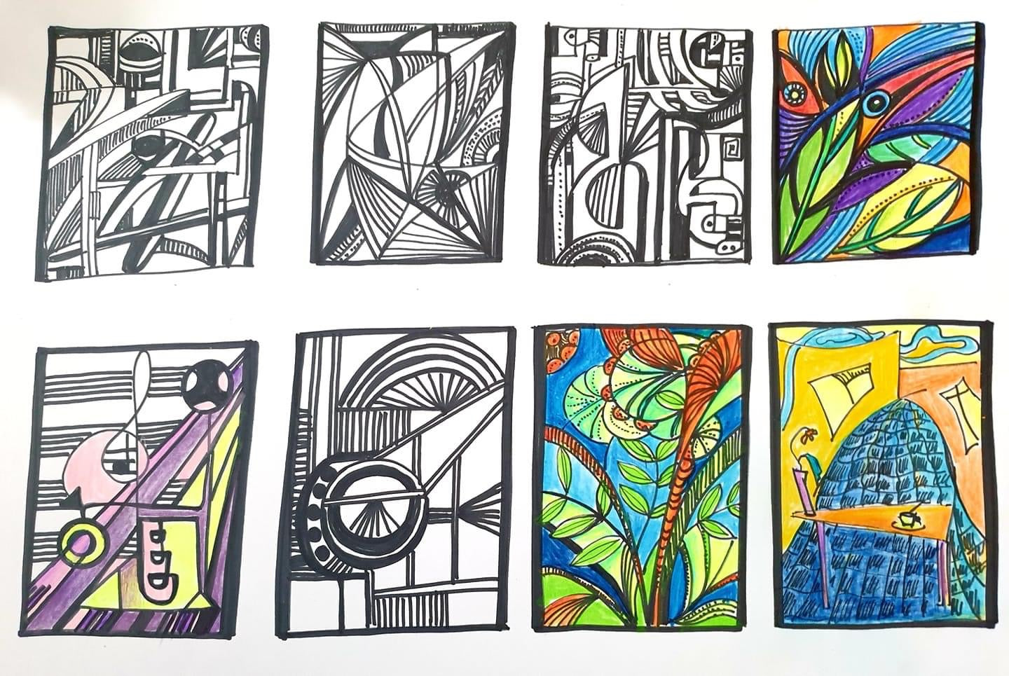 Marathon. Acrylexperimente und moderner Realismus