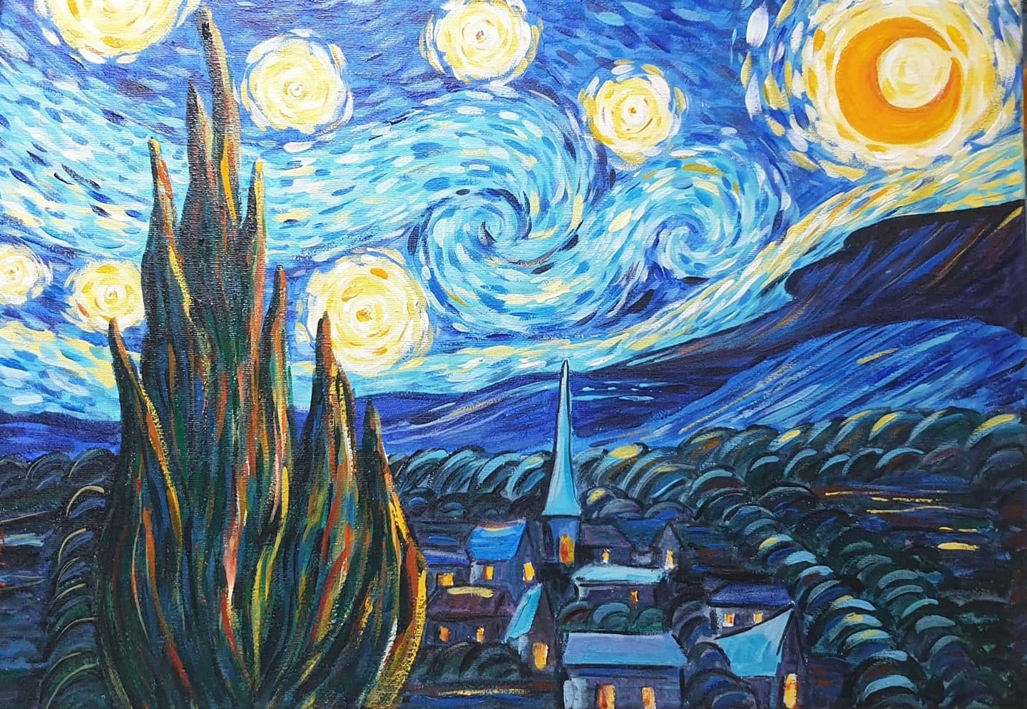Marathon. Acrylexperimente und moderner Realismus
